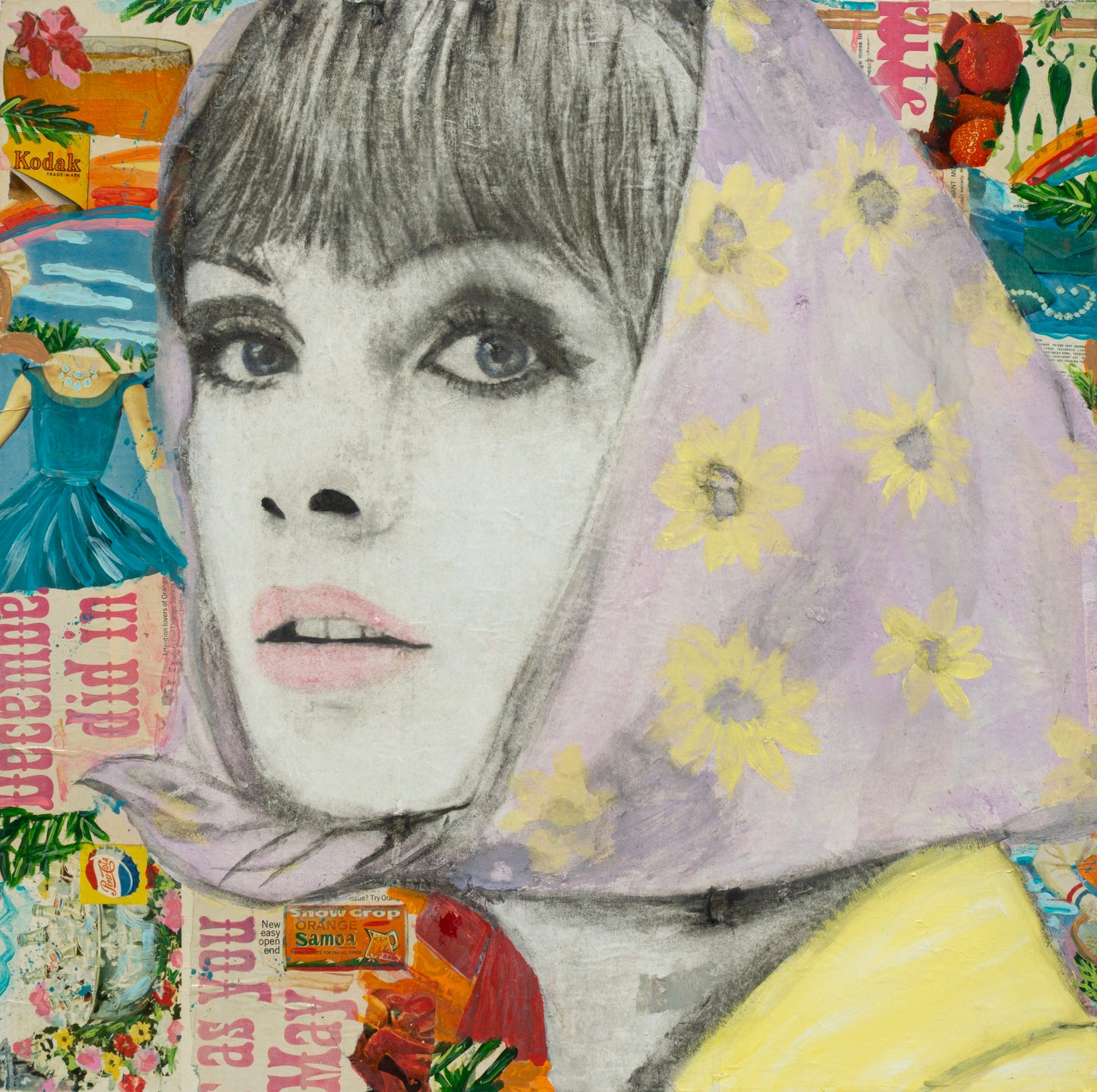 Jean Shrimpton Print