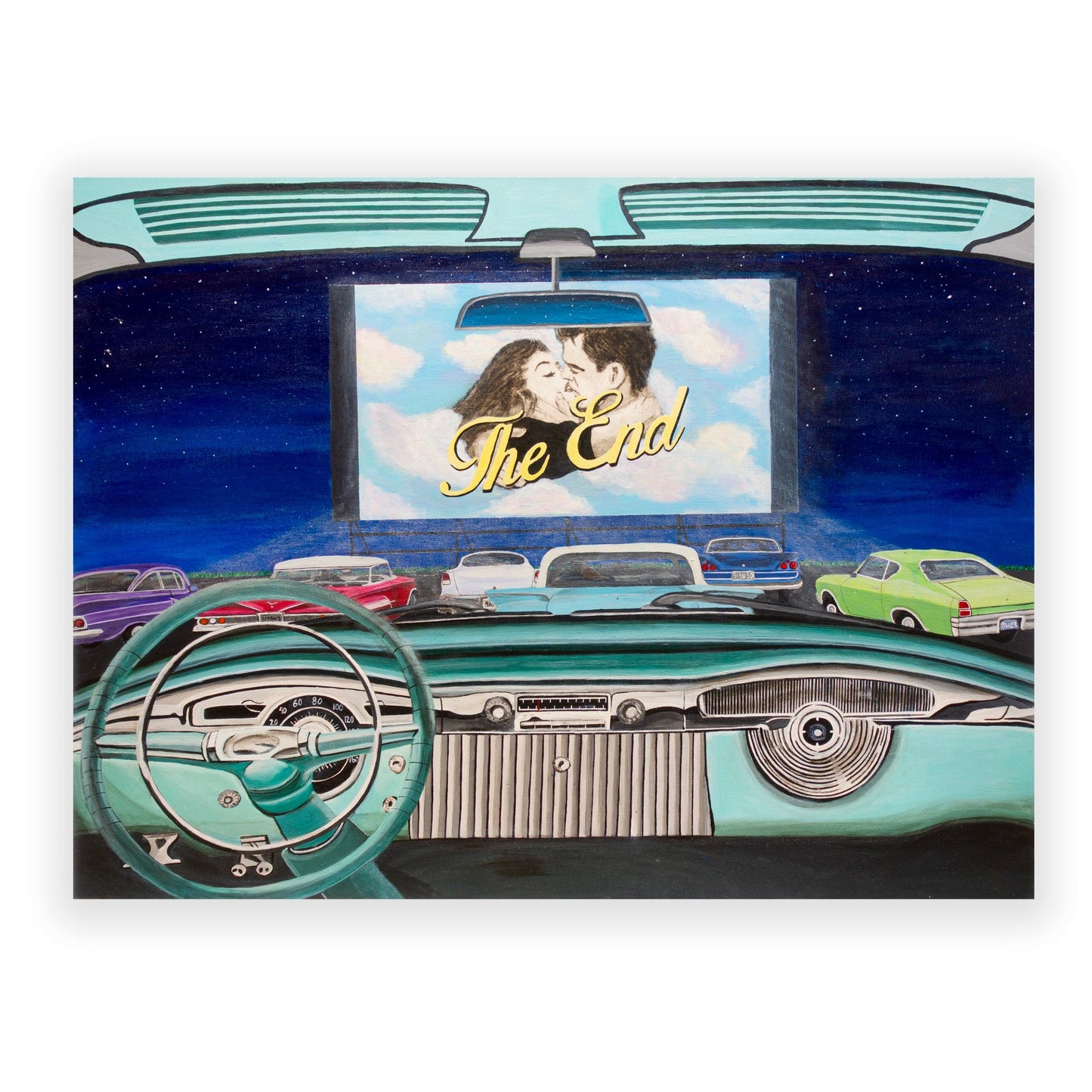 At the Drive In Print
