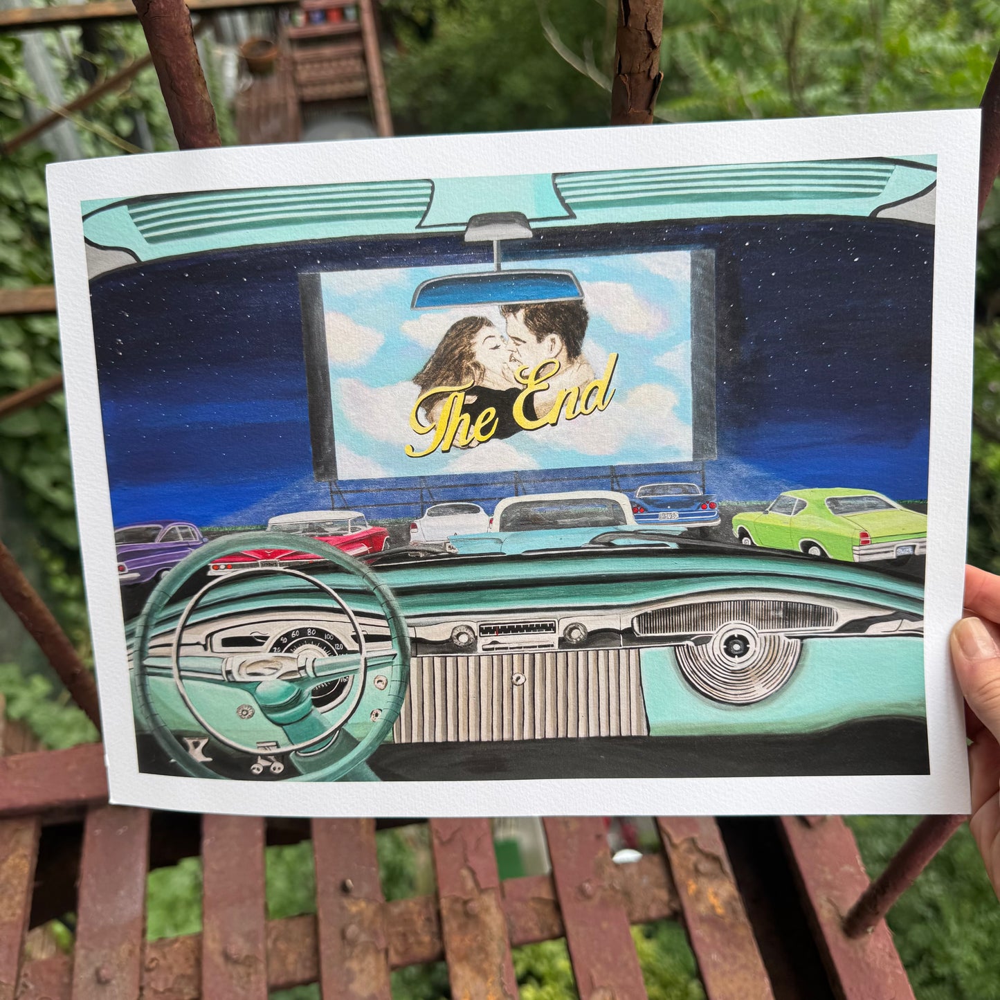 At the Drive In Print