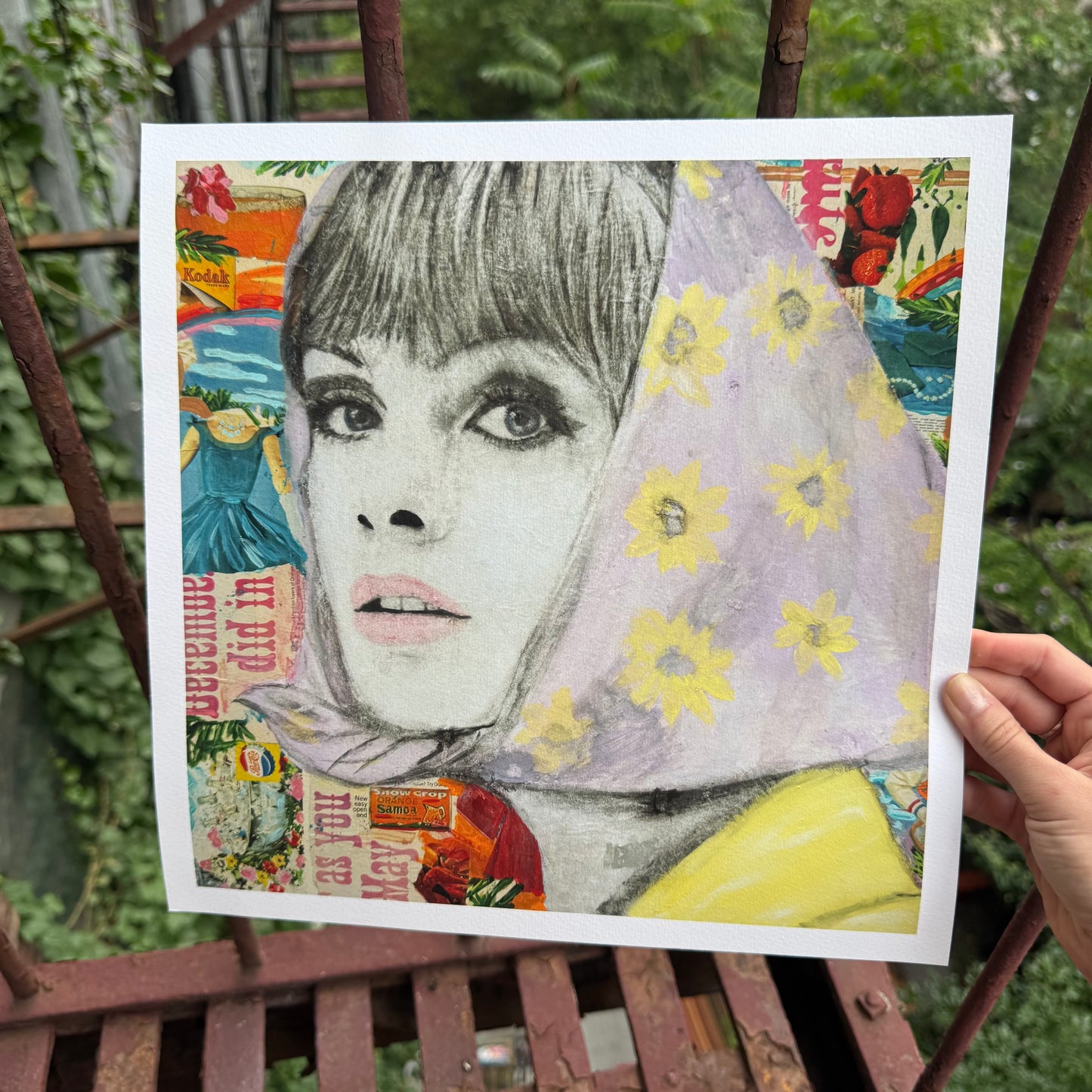 Jean Shrimpton Print
