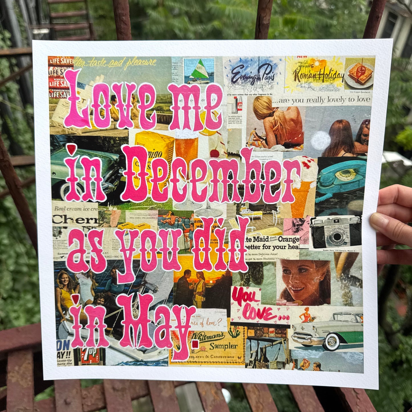 Love Me in May Print